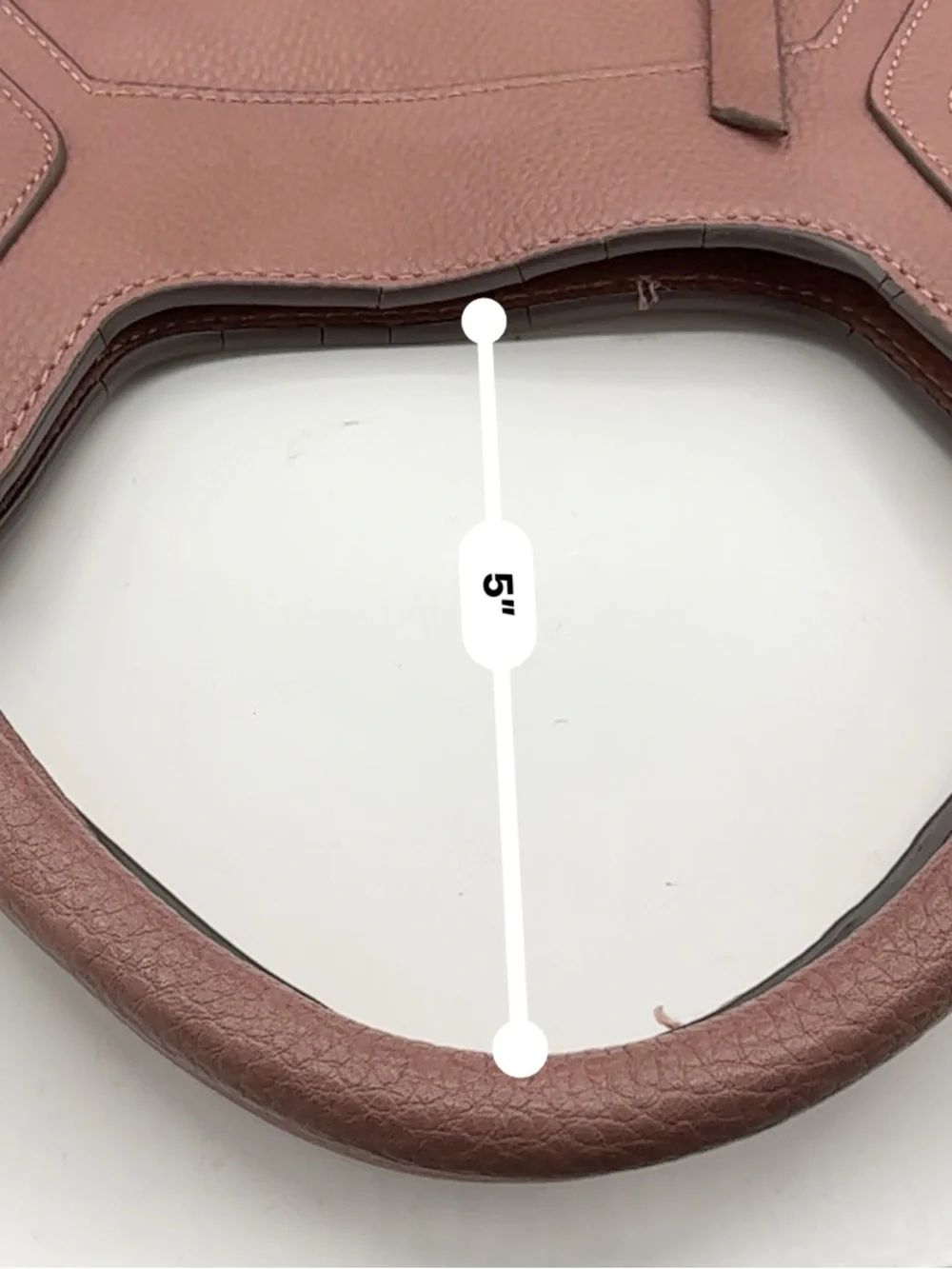 Foley + Corinna Dusty Mauve Faux Pebbled Leather City Tote